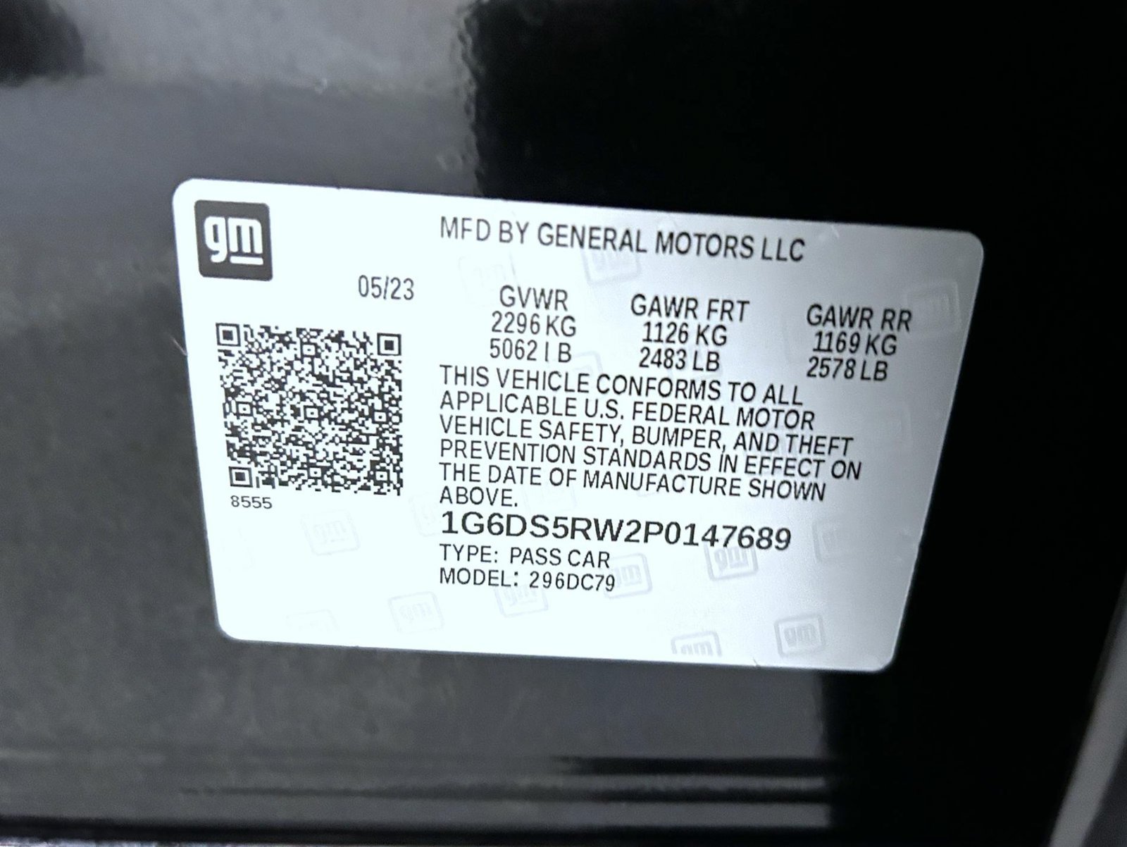 Used 2023 Black Cadillac Premium Luxury image 25