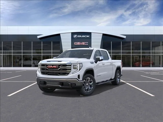 New 2026 Glacier White Tricoat GMC SLT image 8