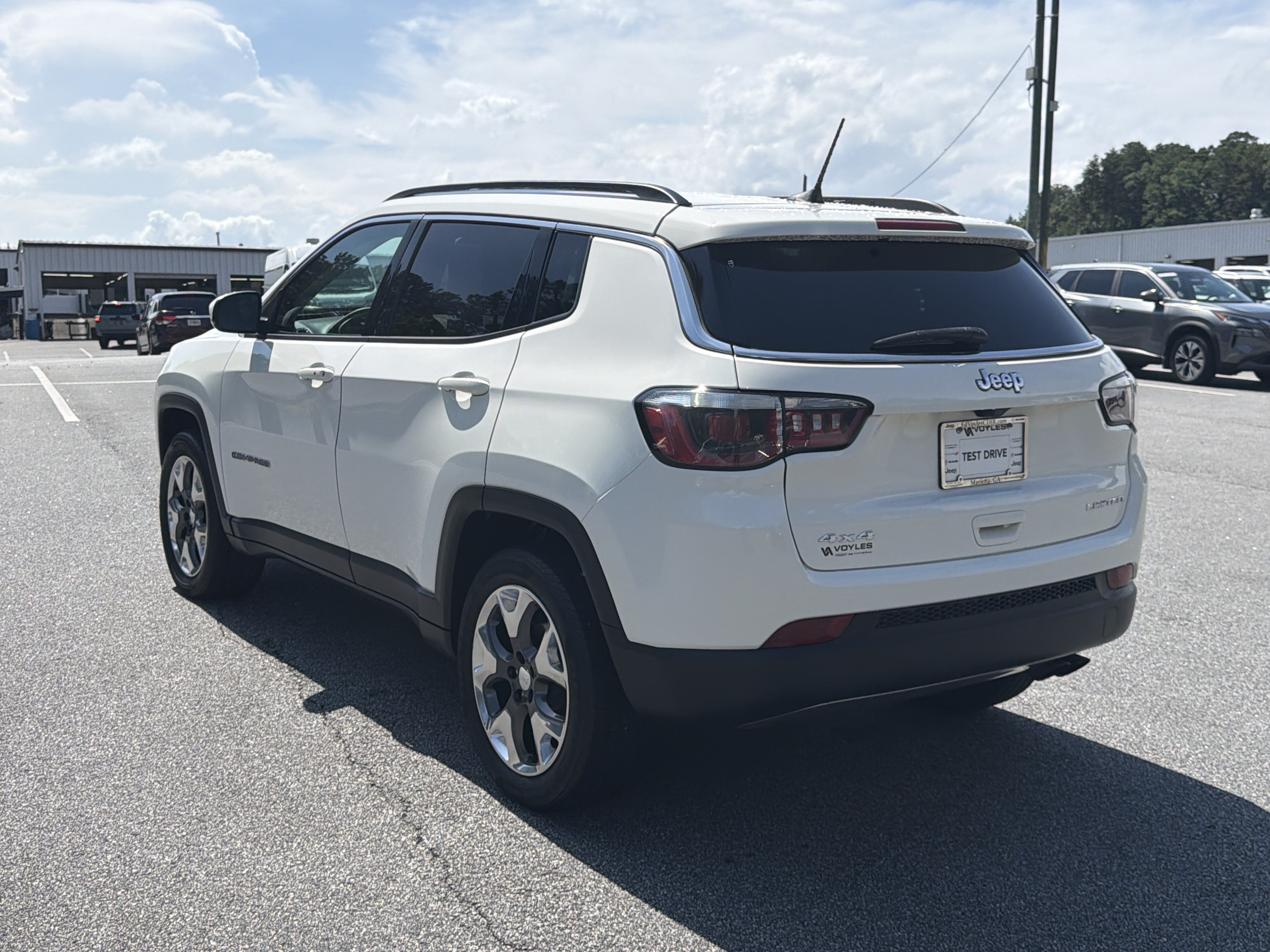 Used 2019 White Clearcoat Jeep Limited image 6