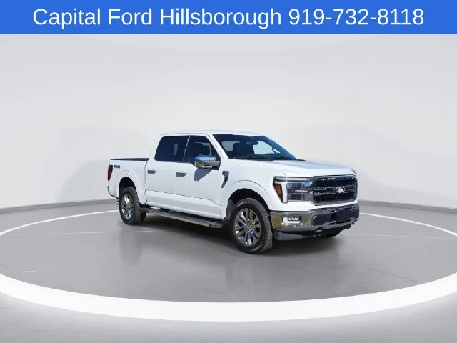 Used 2024 White Ford Lariat image 2