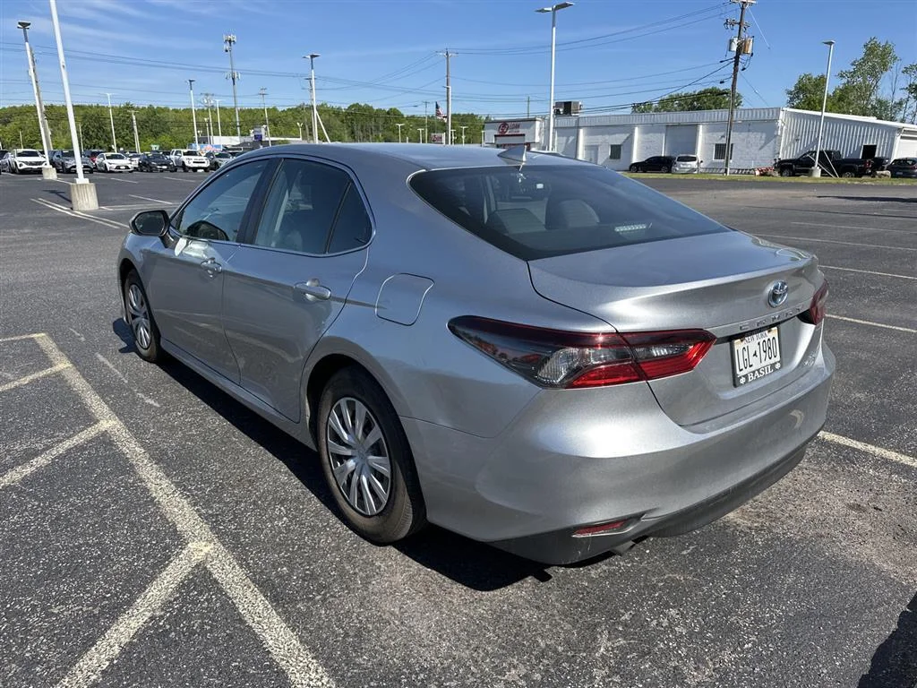 Used 2024 Celestial Silver Metallic Toyota Hybrid LE image 3
