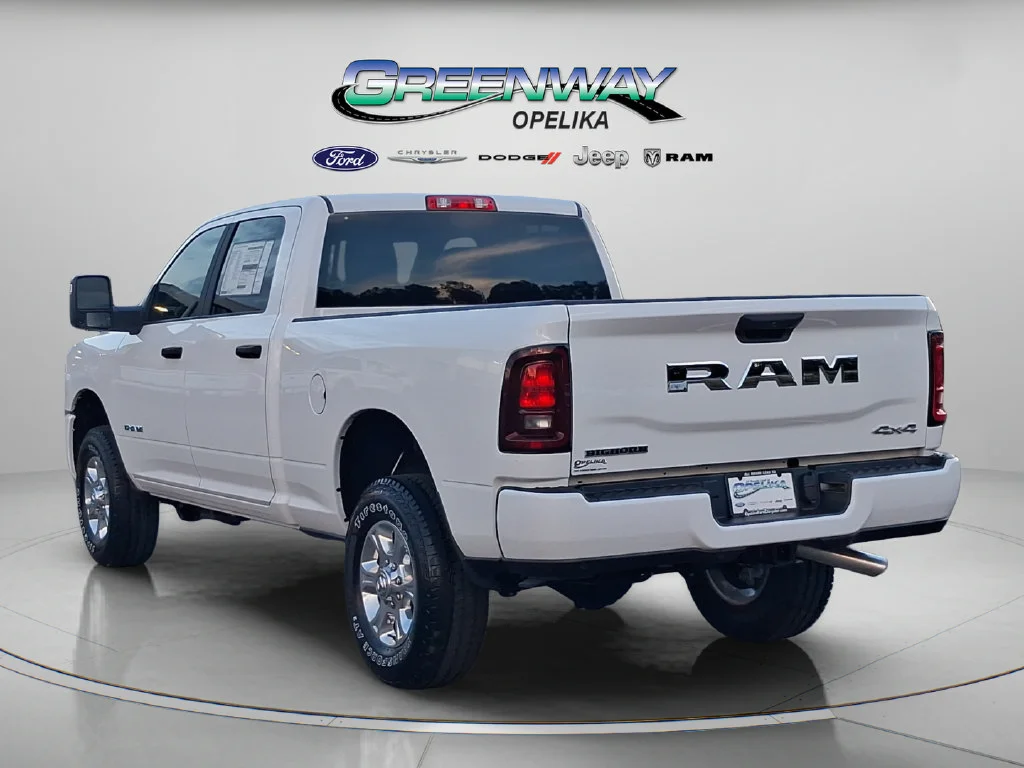 New 2026 Bright White Clear-Coat Exterior Paint RAM Big Horn image 5