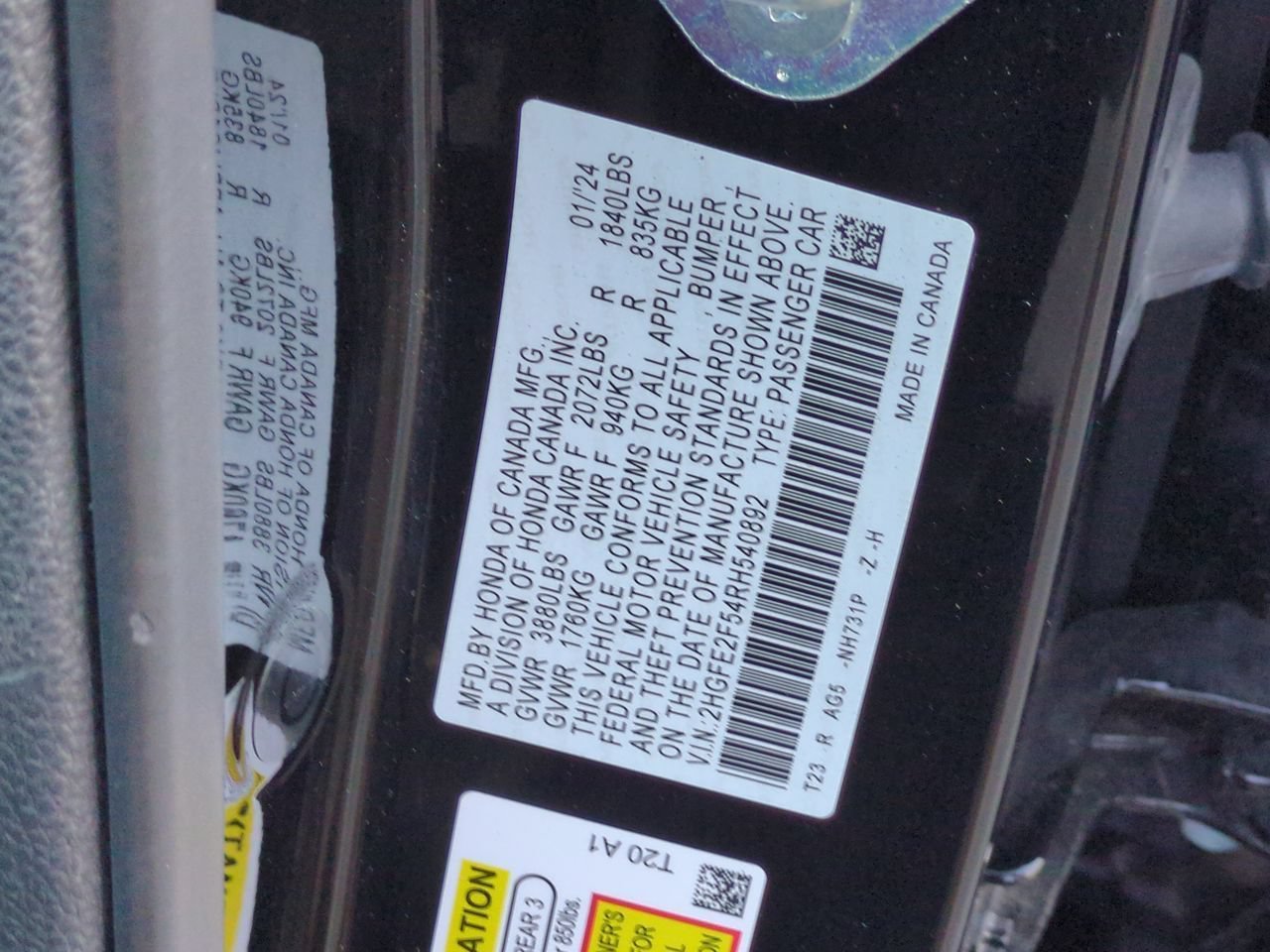 Used 2024  Honda Sport image 31
