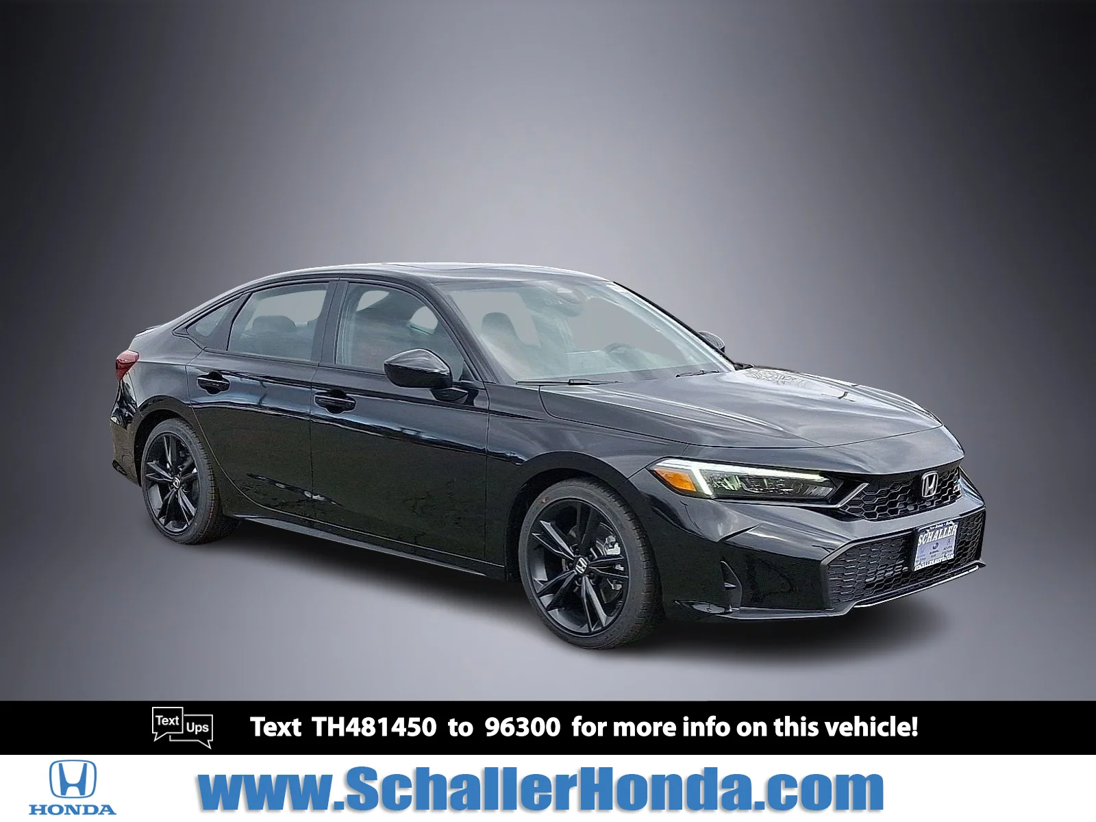 New 2026 Crystal Black Pearl Honda Sedan image 1