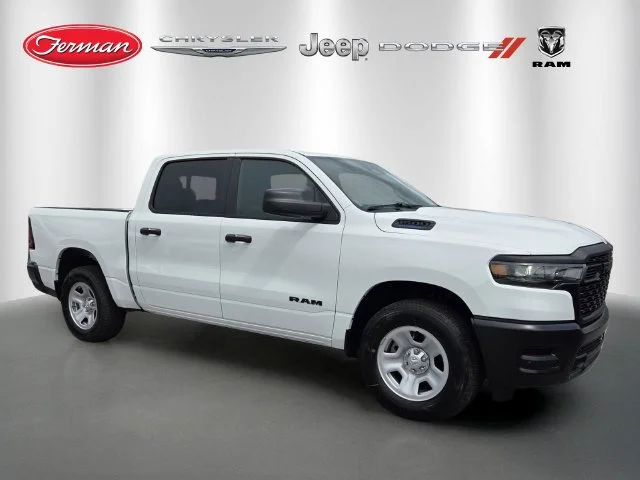 New 2027 Bright White Clear-Coat Exterior Paint RAM Tradesman image 1