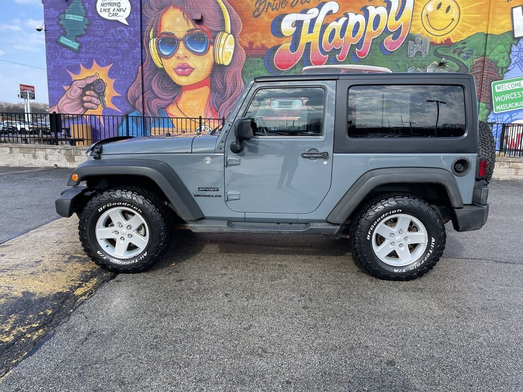 Used 2015 Jeep Wrangler Sport with VIN 1C4AJWAG5FL589523 for sale in Worcester, MA