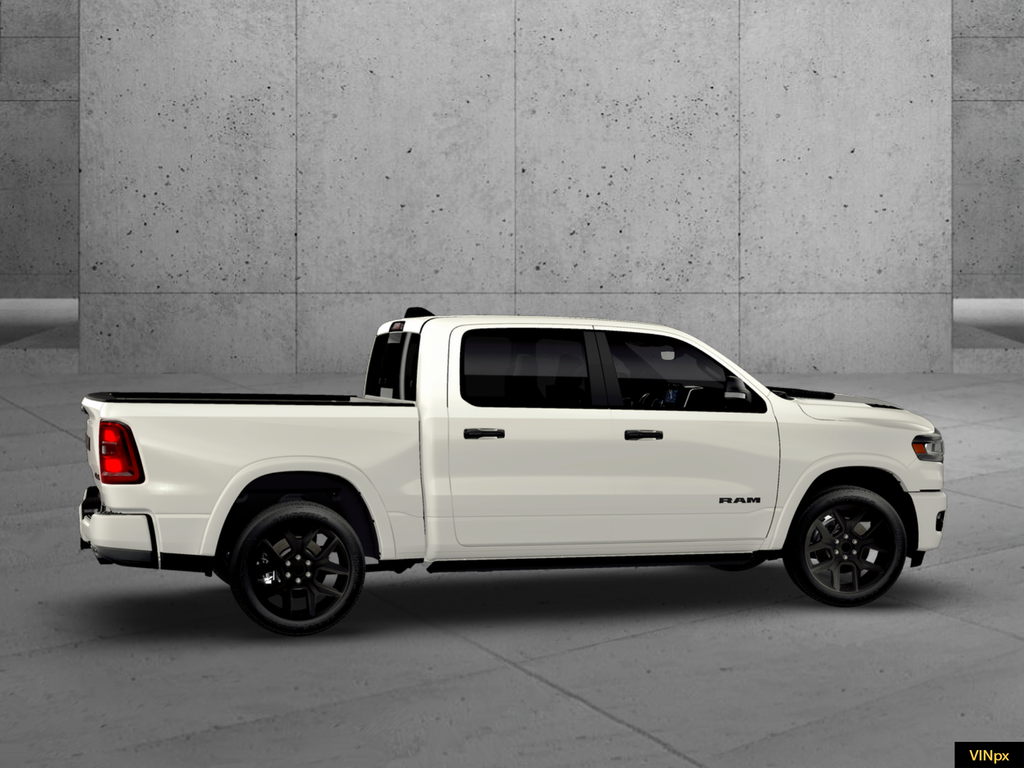 New 2026 Ivory White Tri-Coat Pearl-Coat Exterior Paint RAM Laramie image 14