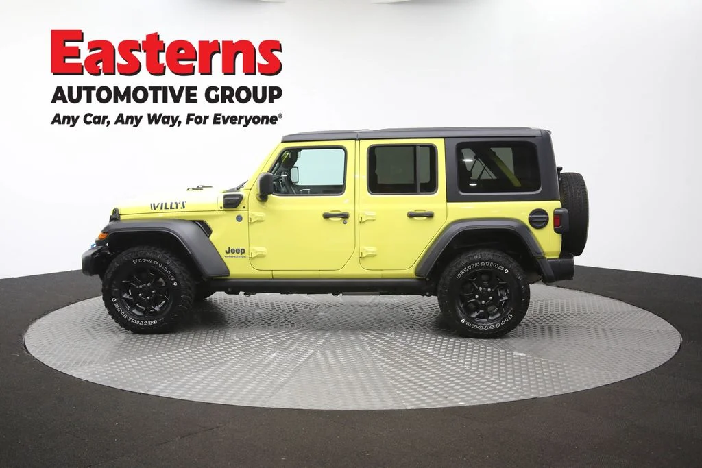 Used 2023 Yellow Jeep Willys 4xe image 60