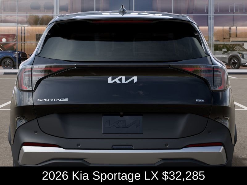 New 2026 Ebony Black Kia LX image 13