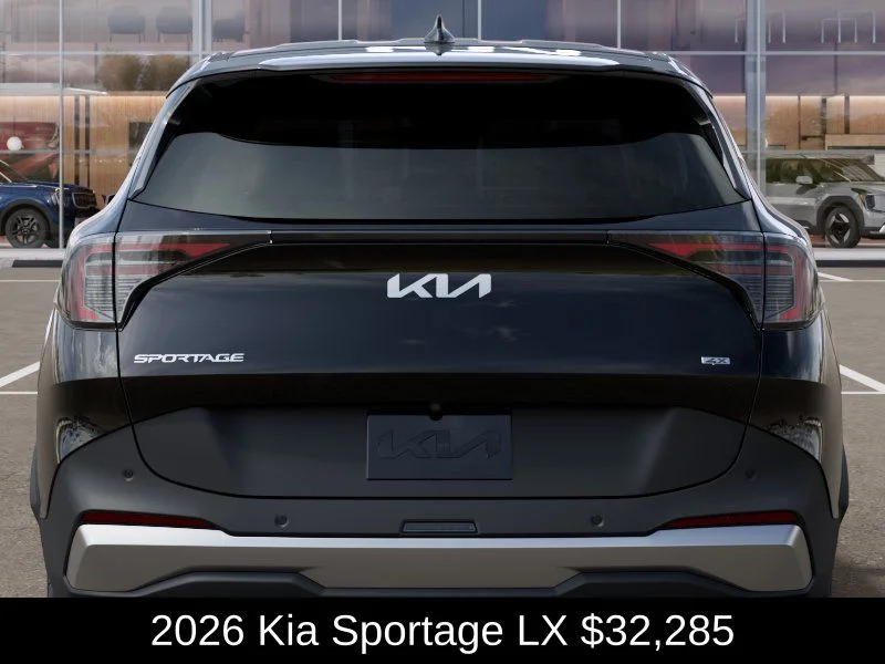 New 2026 Ebony Black Kia LX image 13