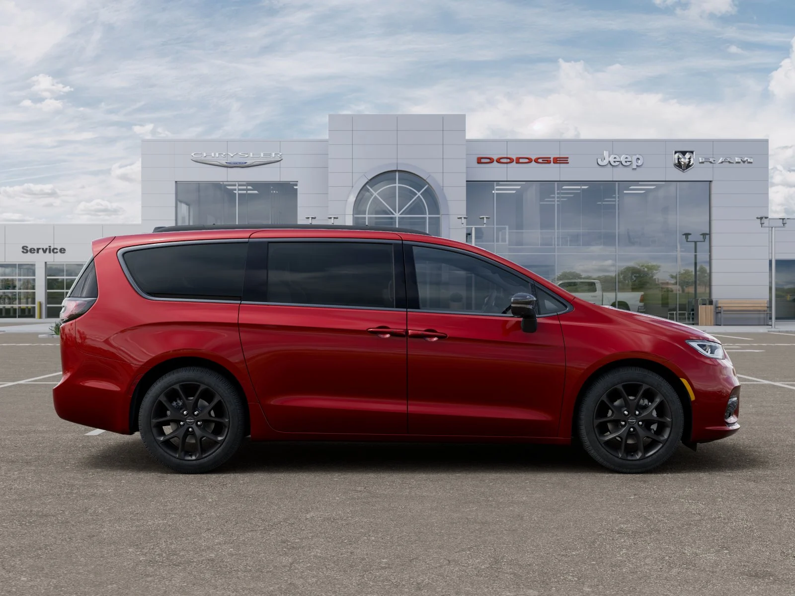 New 2026 Red Hot Pearl-Coat Exterior Paint Chrysler Select image 50