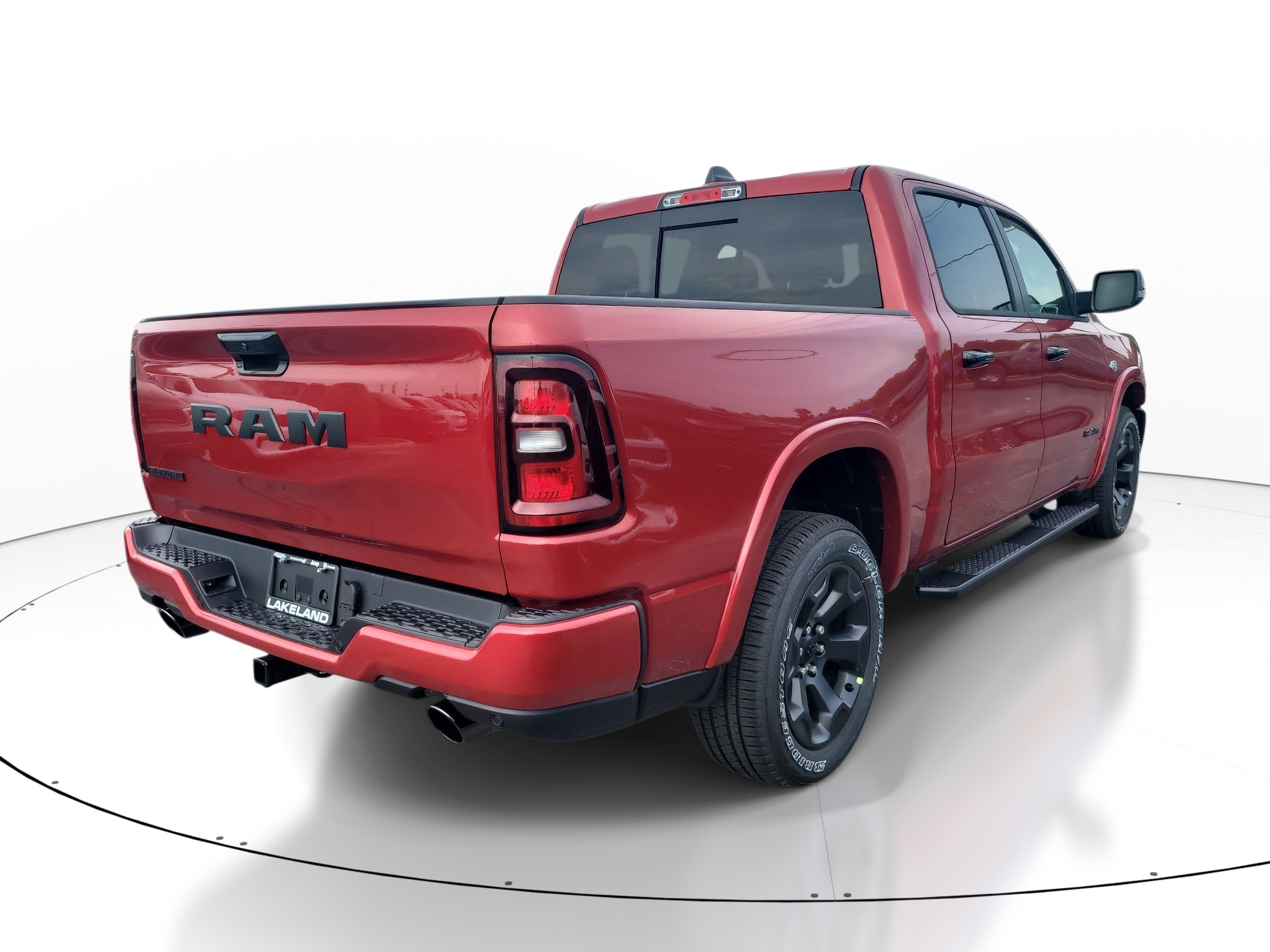 New 2026 Molten Red Pearl-Coat Exterior Paint RAM Big Horn image 6