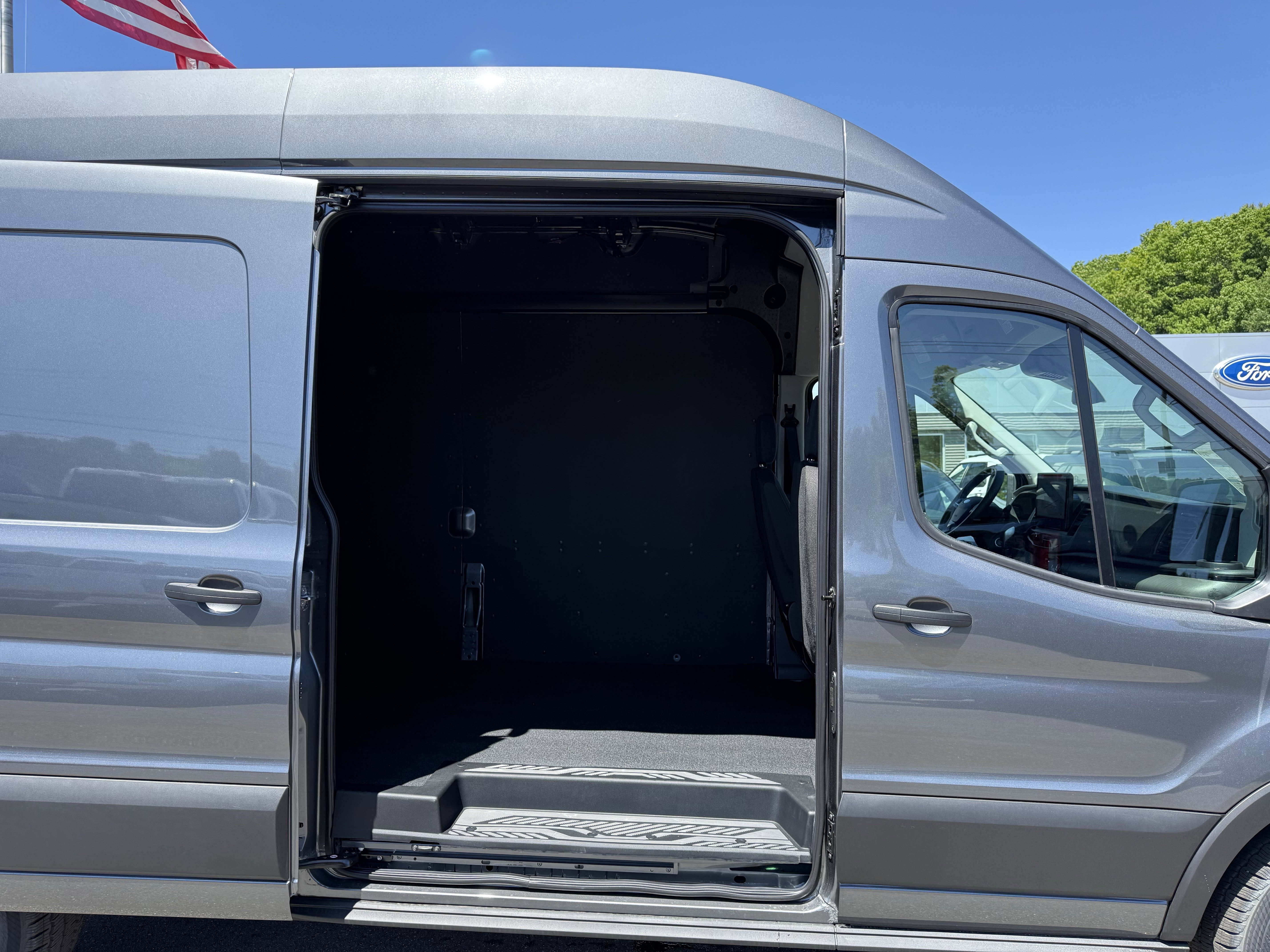 New 2026 Carbonized Gray Metallic Ford Cargo Van image 5