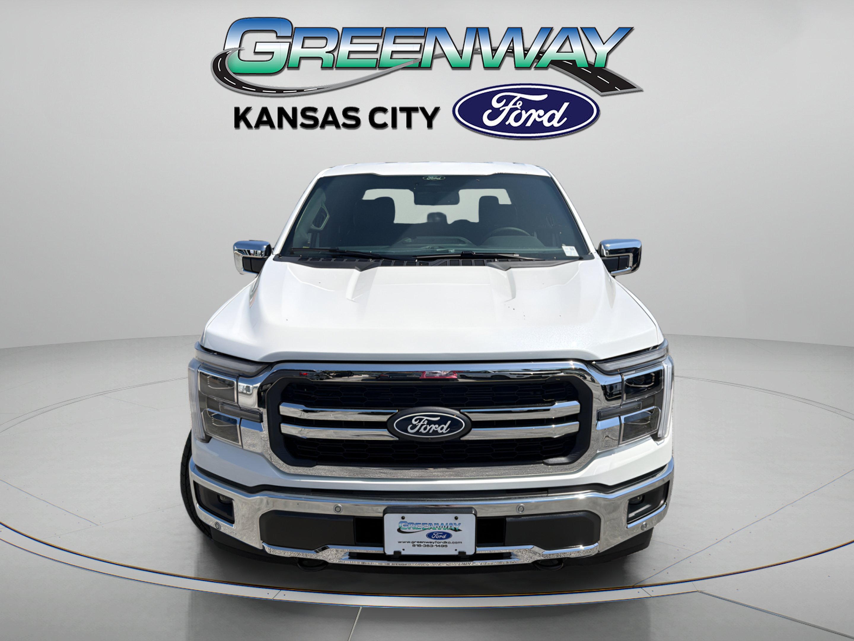 New 2026 Star White Metallic Tri-Coat Ford Lariat® image 2