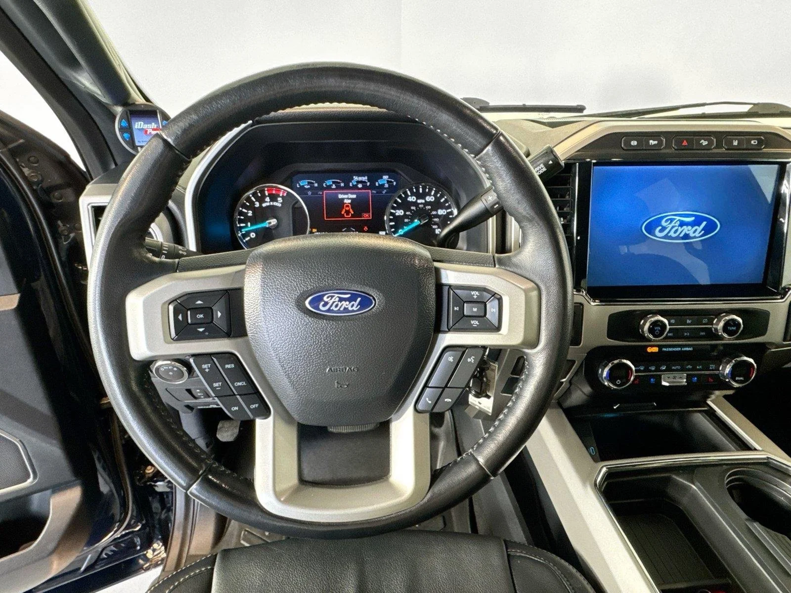 Used 2022 Antimatter Blue Metallic Ford LARIAT image 13