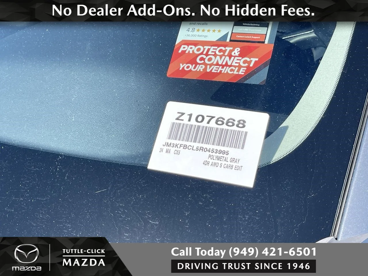 Used 2024 Polymetal Gray Metallic Mazda 2.5 S Carbon Edition image 42