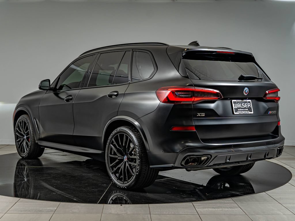 Used 2023 Frozen Black Metallic BMW M50i image 7