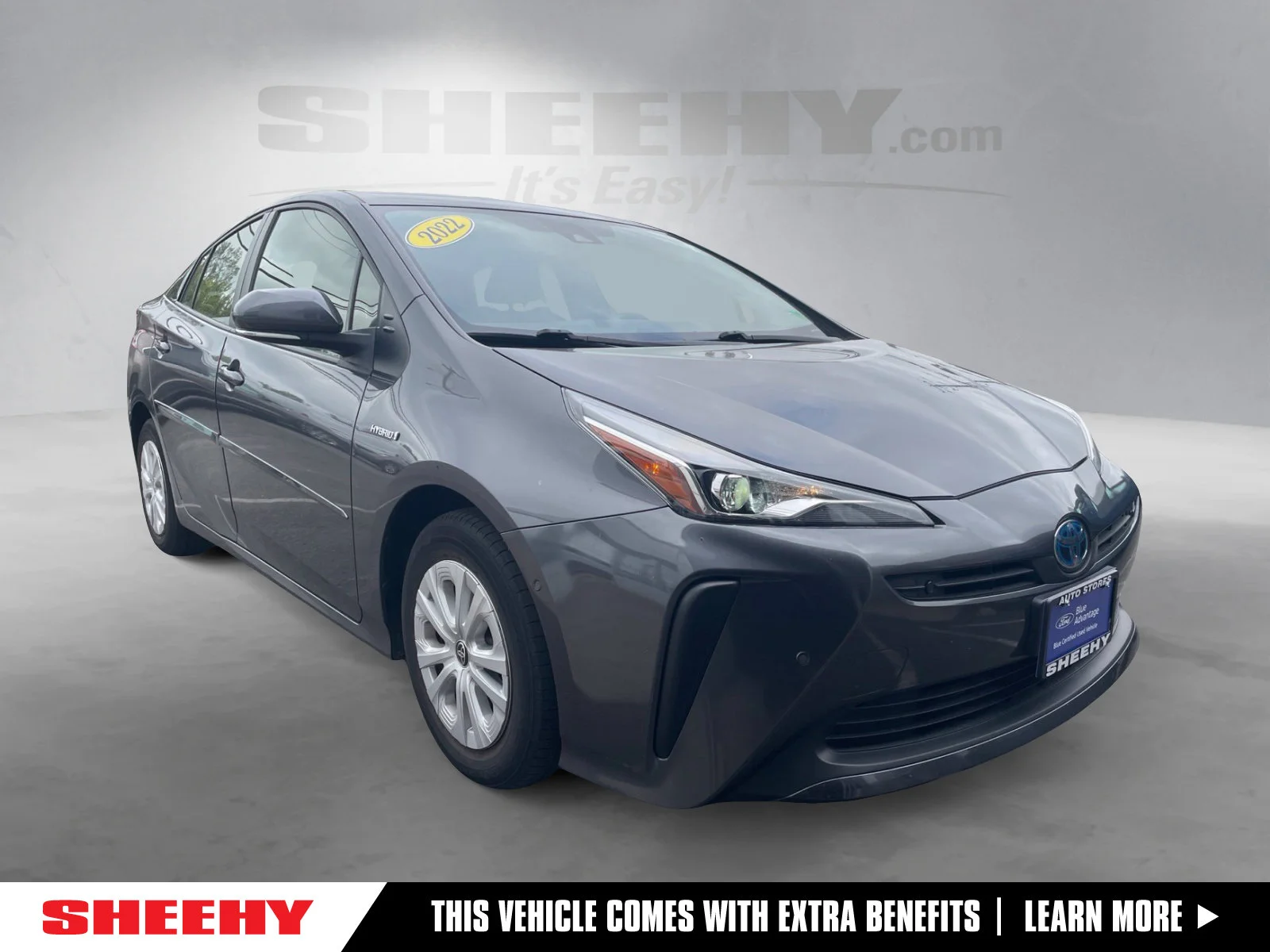Used 2022 Magnetic Gray Metallic Toyota LE image 1