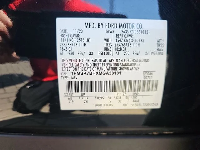 Used 2021 Black Ford Base image 34