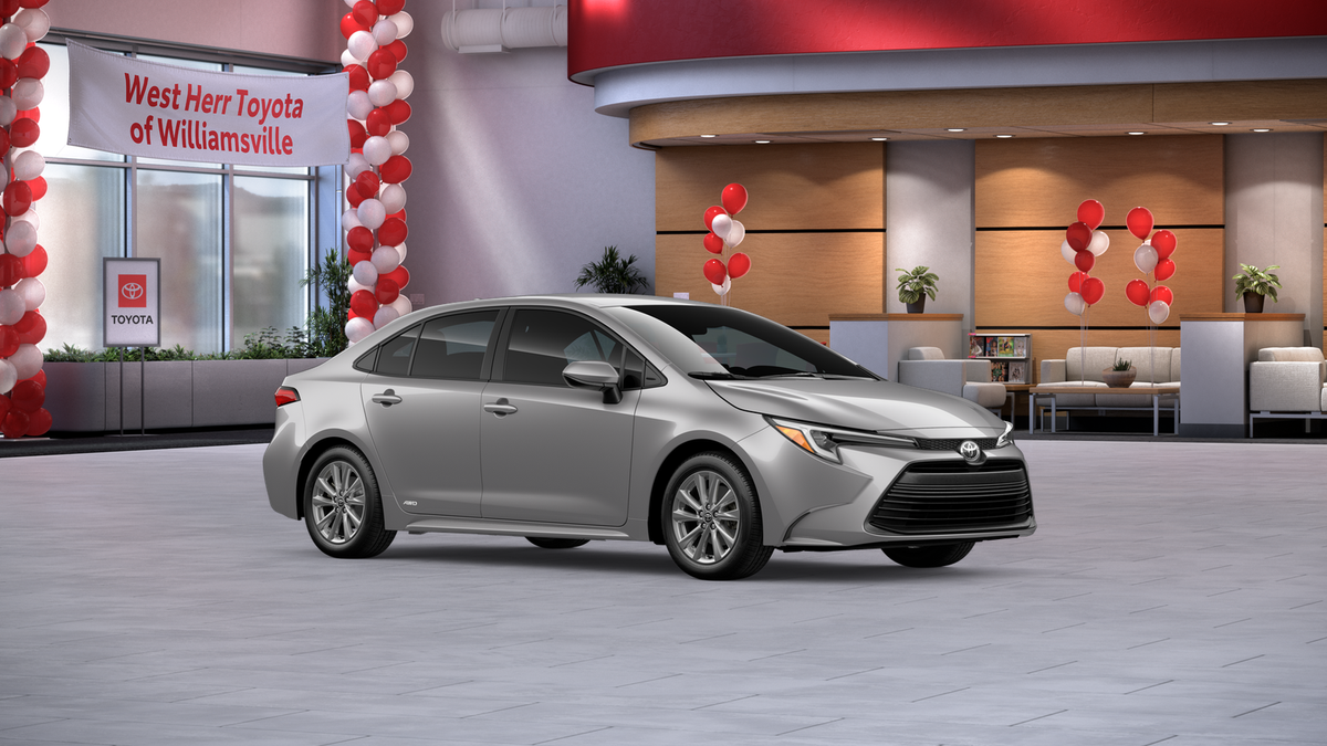 Certified Used 2026 Classic Silver Metallic Toyota Hybrid LE image 39