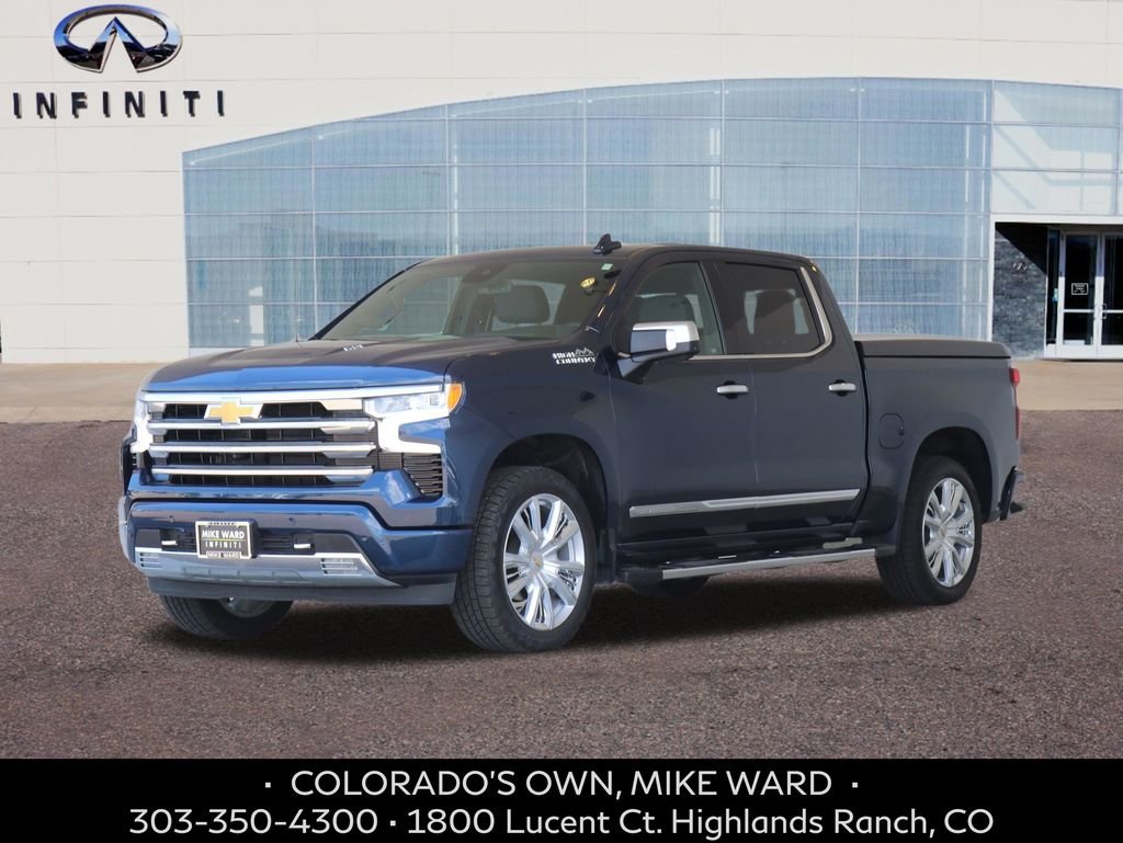 Used 2023 Blue Chevrolet High Country image 1