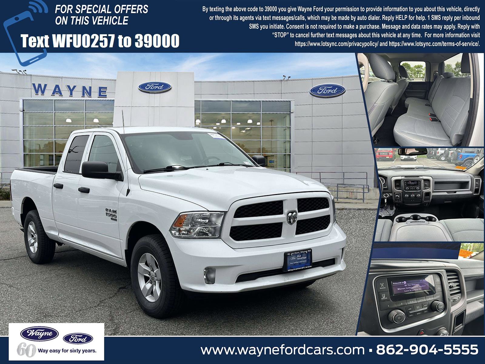 2019 RAM 1500 Classic Express 4x4 Quad Cab 6'4's photo
