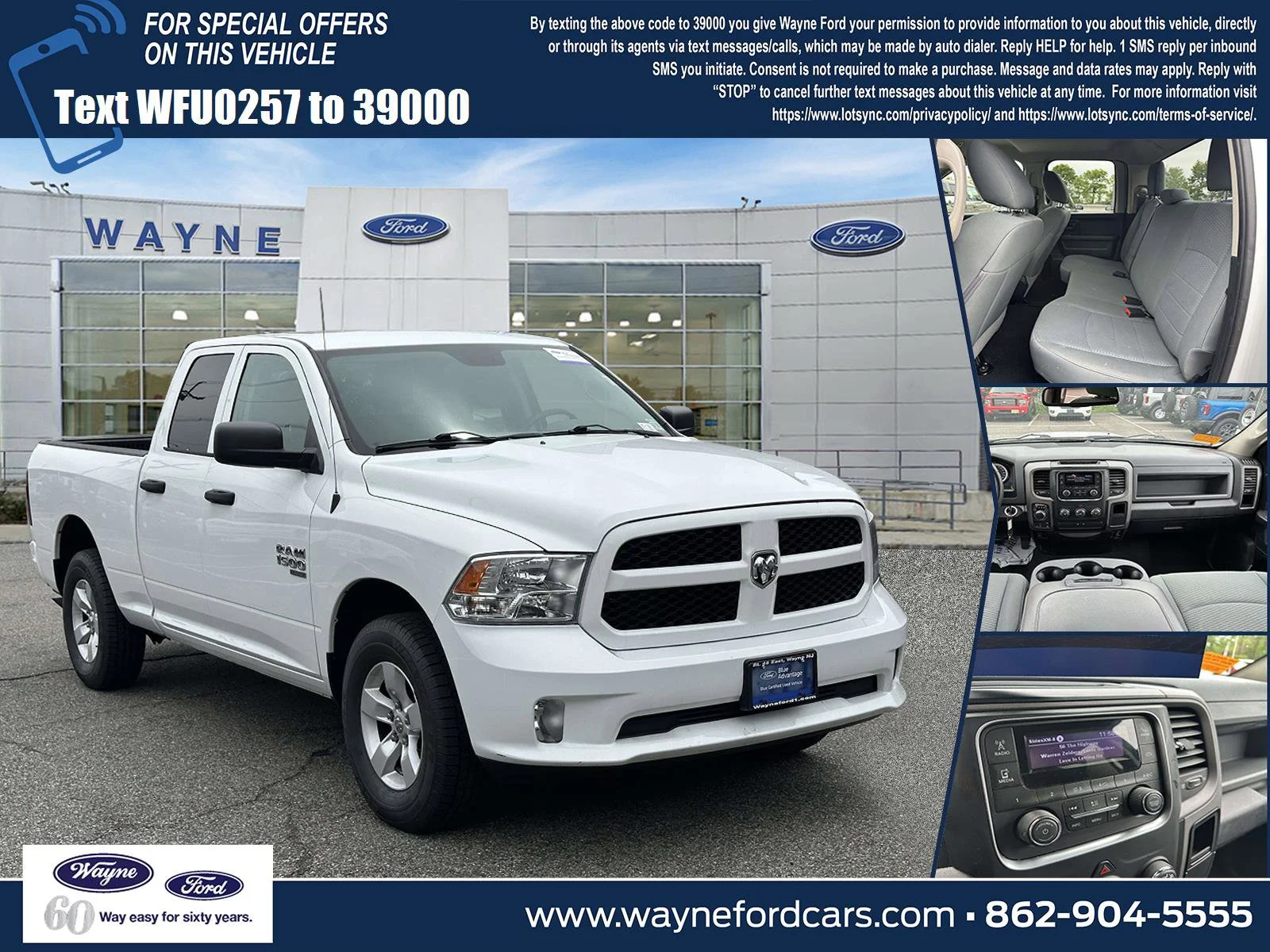 2019 RAM 1500 Classic Express 4x4 Quad Cab 6'4's photo