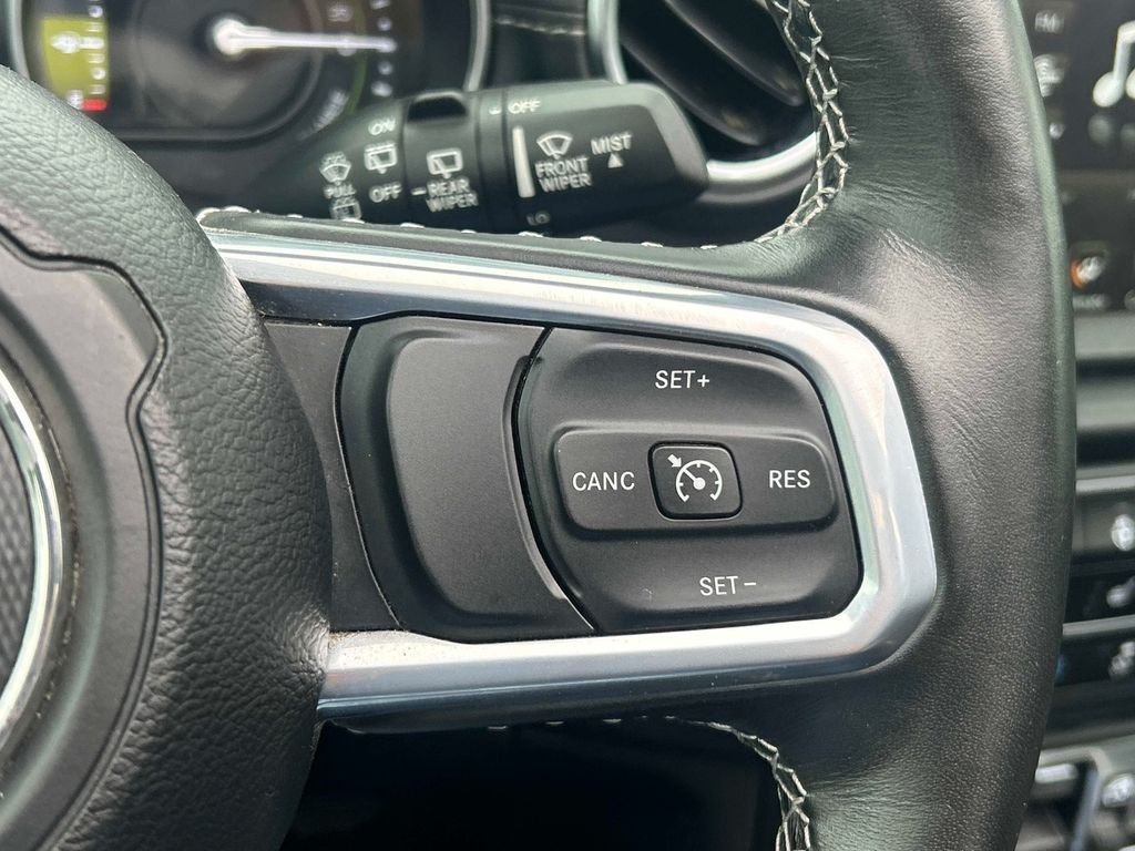 Used 2021 Black Jeep Unlimited Sahara 4xe image 24