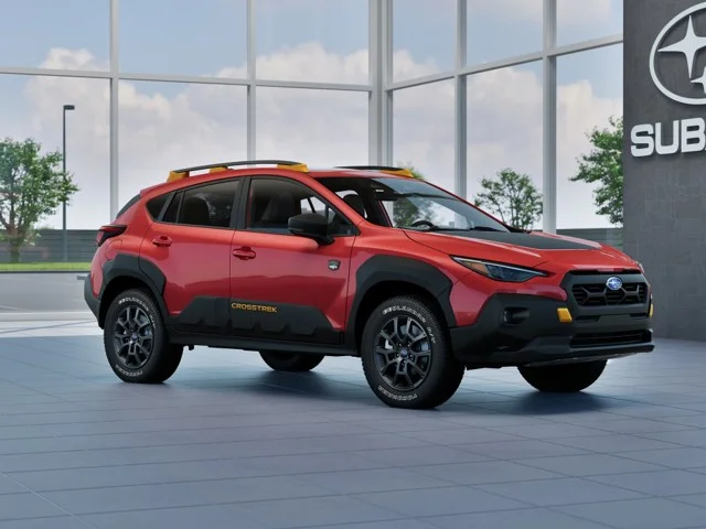New 2026 LITHIUM RED PEARL Subaru Wilderness image 1