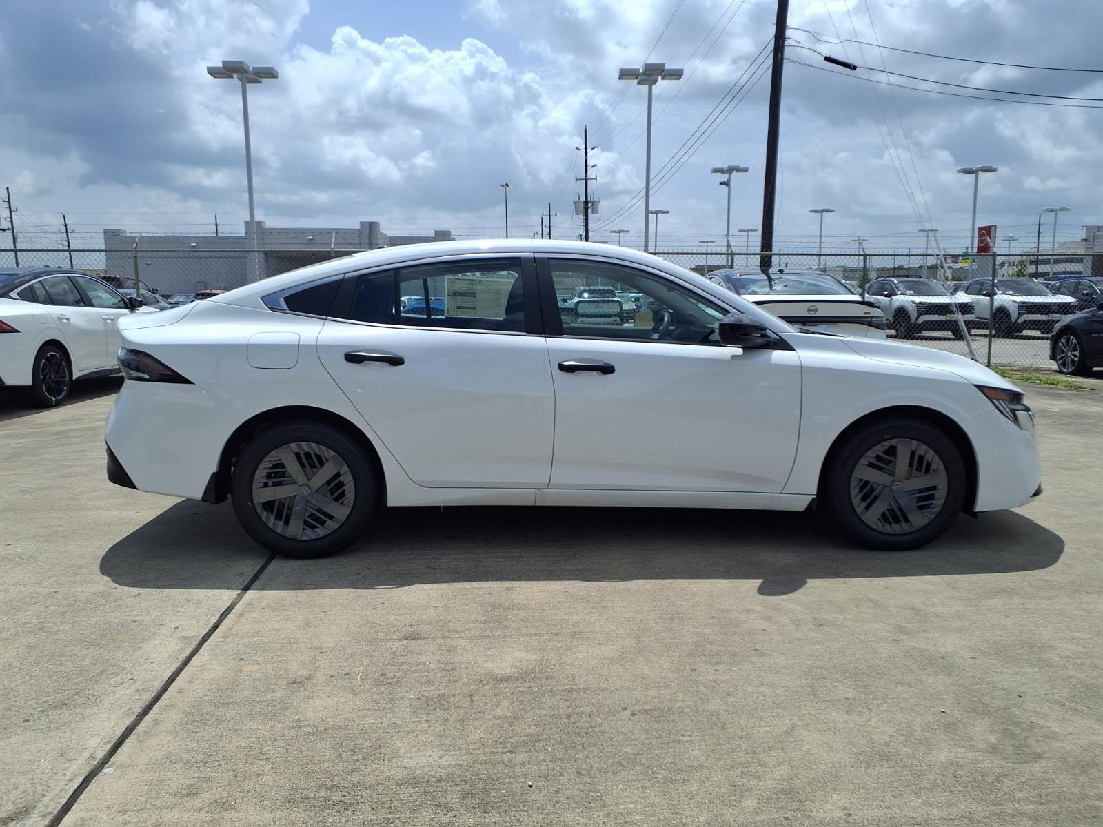 2026 Nissan Sentra S White at Robbins Nissan