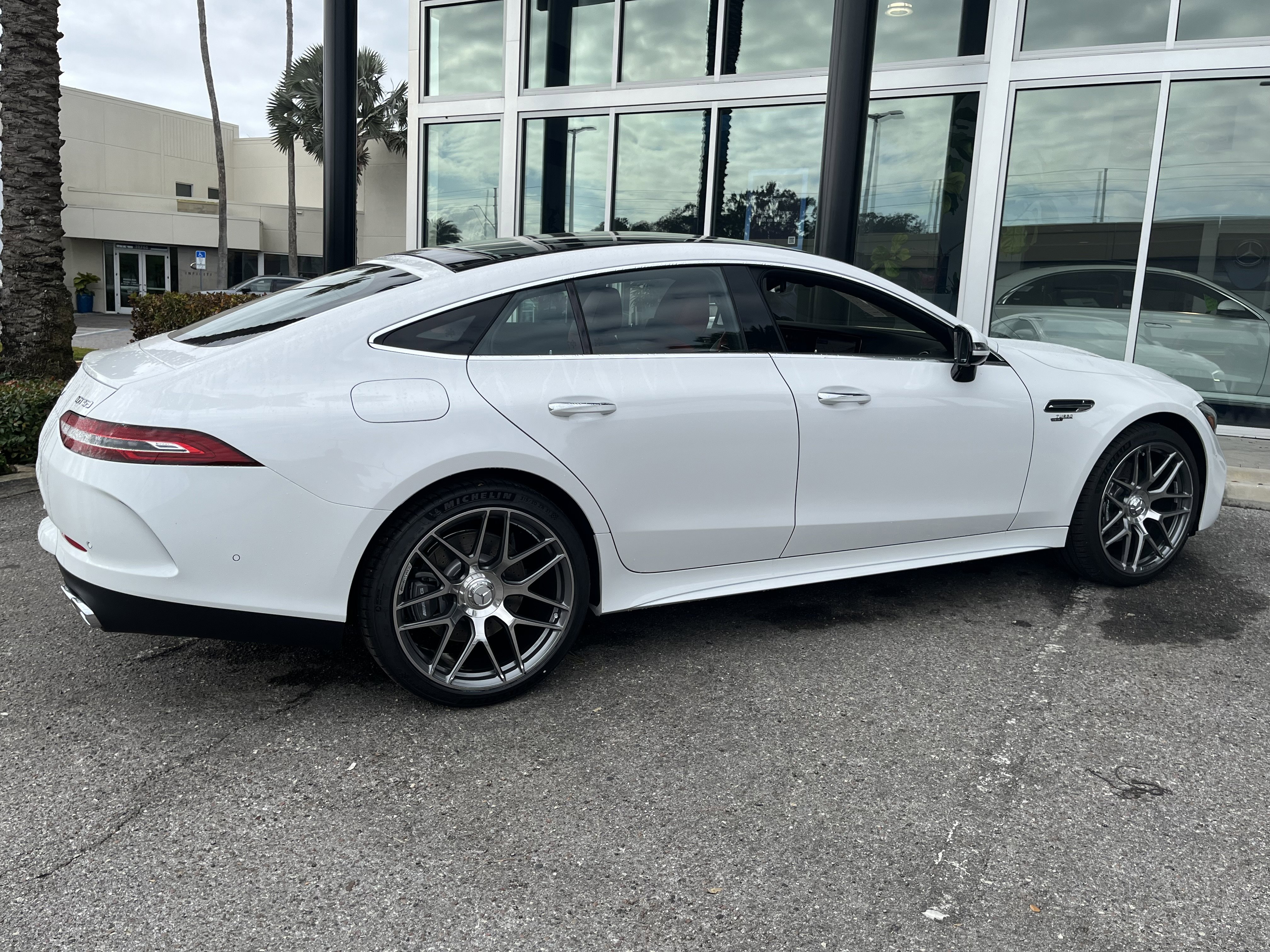 New 2026 MANUFAKTUR Moonlight White Metallic Mercedes-Benz AMG® GT 53 image 38