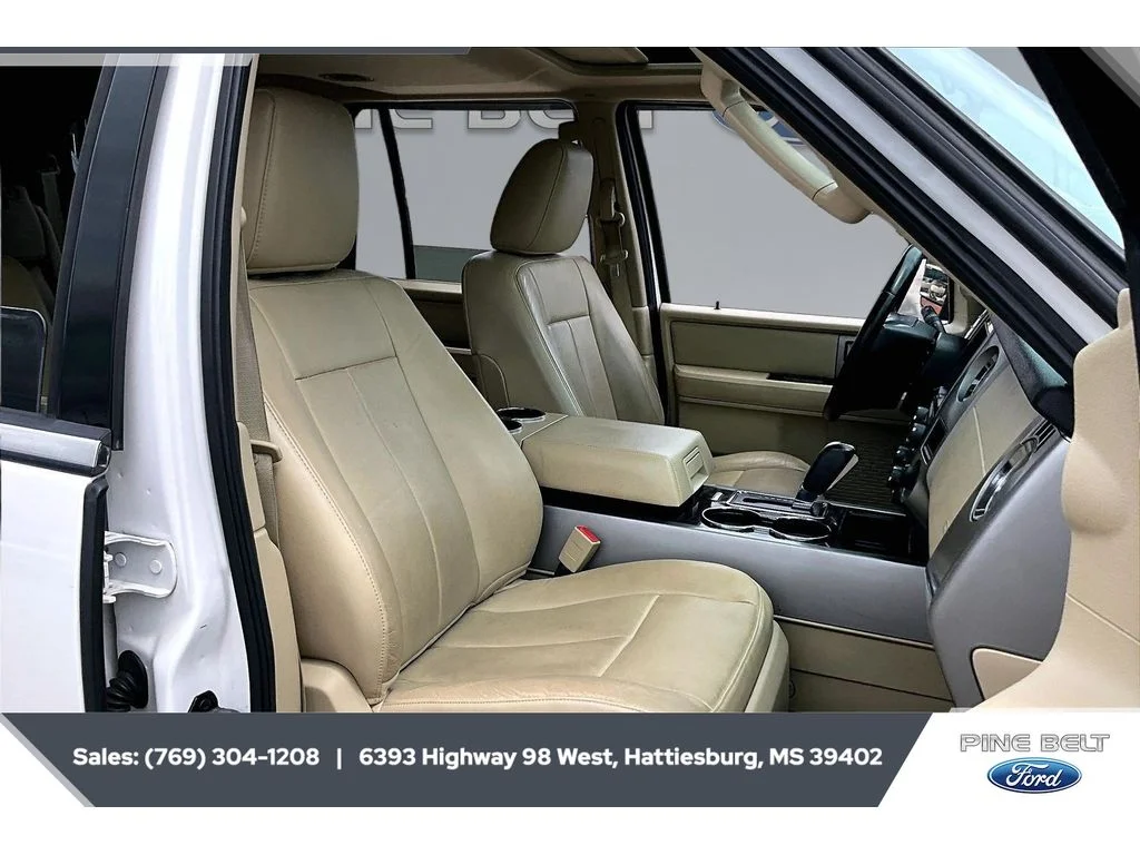 Used 2016 White Platinum Tri-Coat Metallic Ford Limited image 6