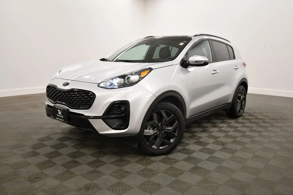 Certified 2022 Kia Sportage Nightfall with VIN KNDP6CAC9N7958866 for sale in Rochester, Minnesota