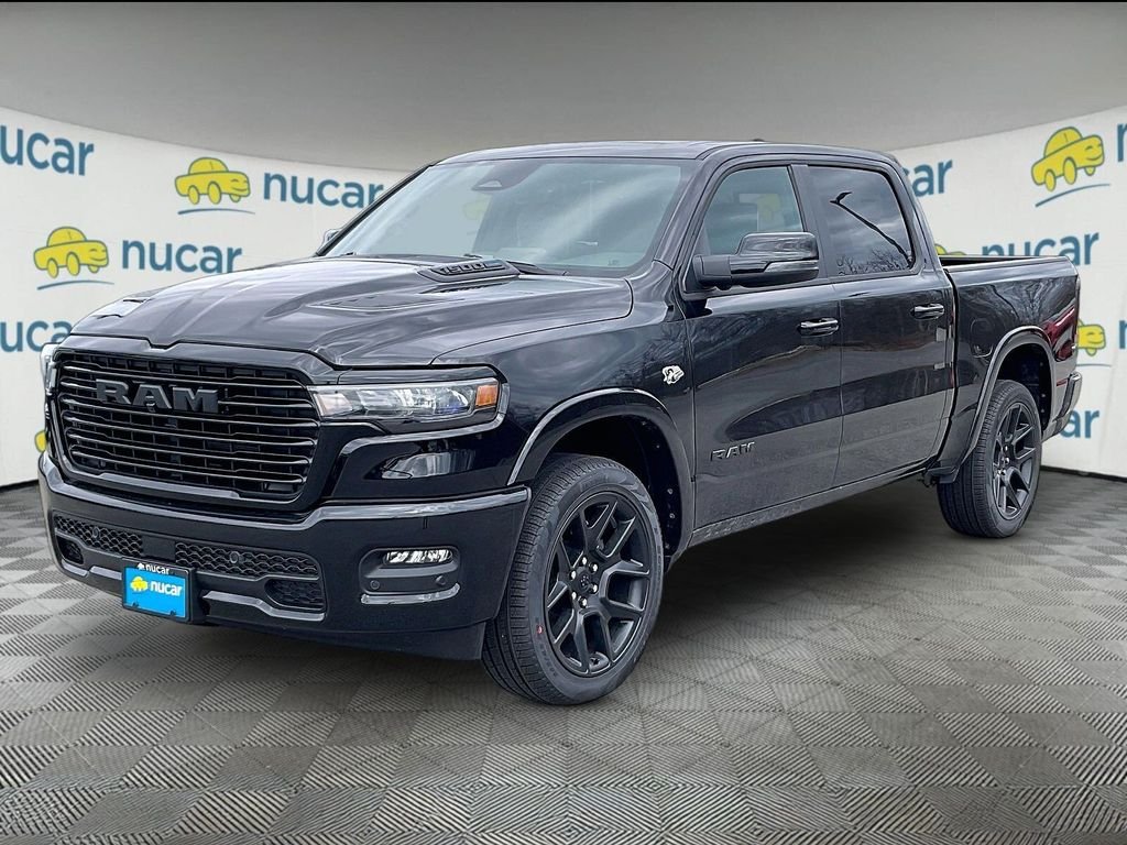 New 2026 Diamond Black Crystal Pearl-Coat Exterior Paint RAM Laramie image 4