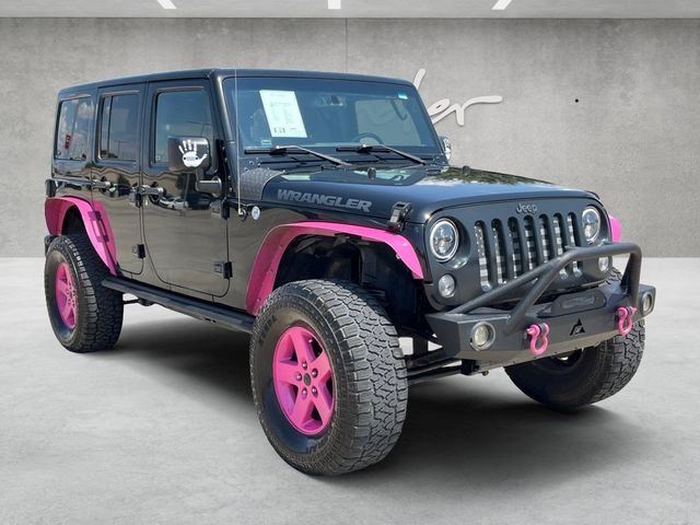 Used 2016 Black Jeep Unlimited Sport image 2