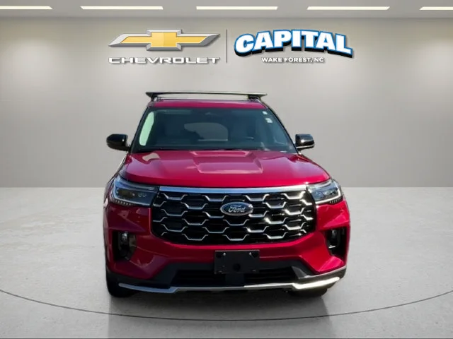 Used 2025 Red Ford Platinum image 8