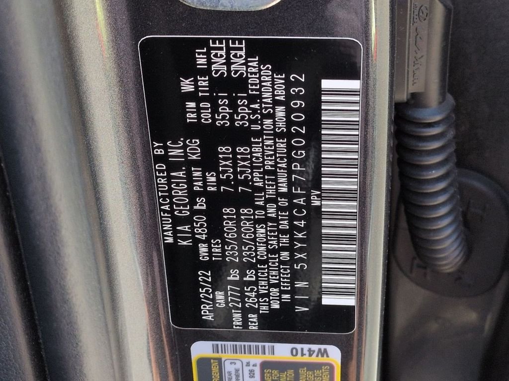 Certified Used 2023 Gravity Gray Kia SX image 34