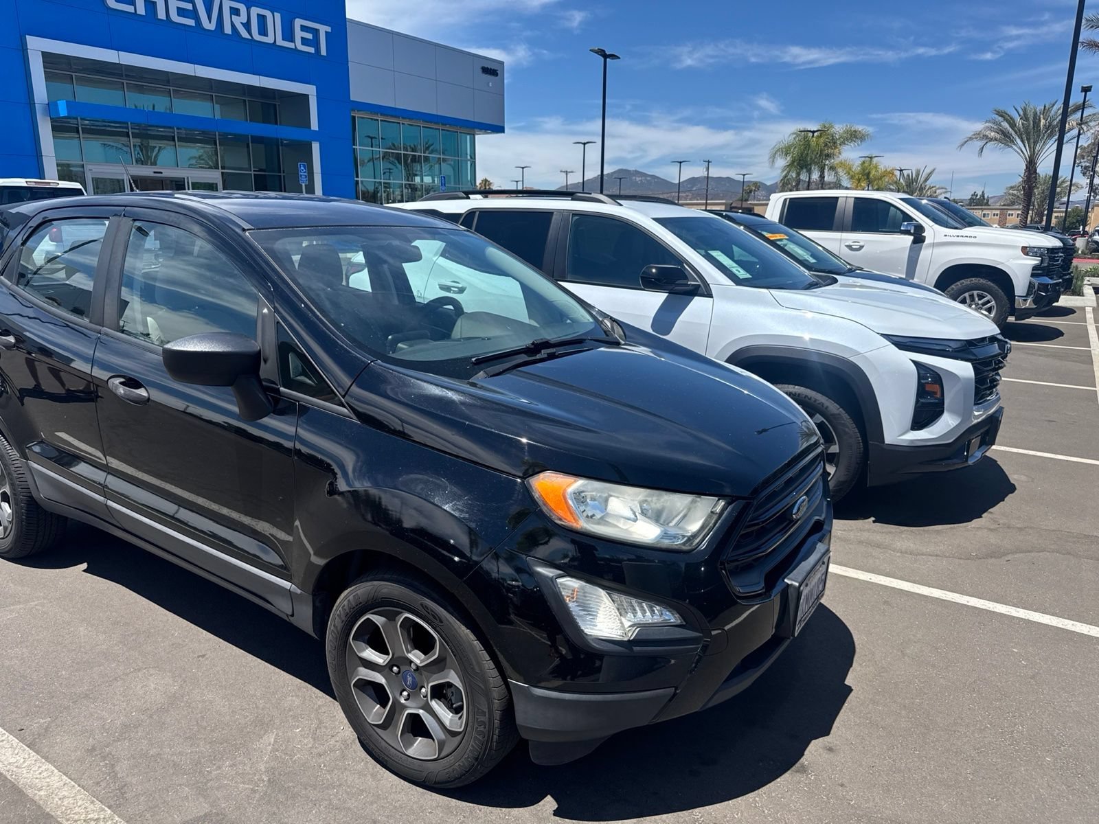 Used 2018 Ford Ecosport S with VIN MAJ3P1RE5JC202111 for sale in Santee, CA