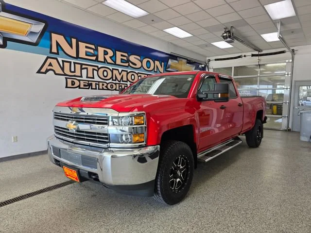 2018 Chevrolet Silverado HD Work Truck 4WD Crew Cab Long Box DRW's photo