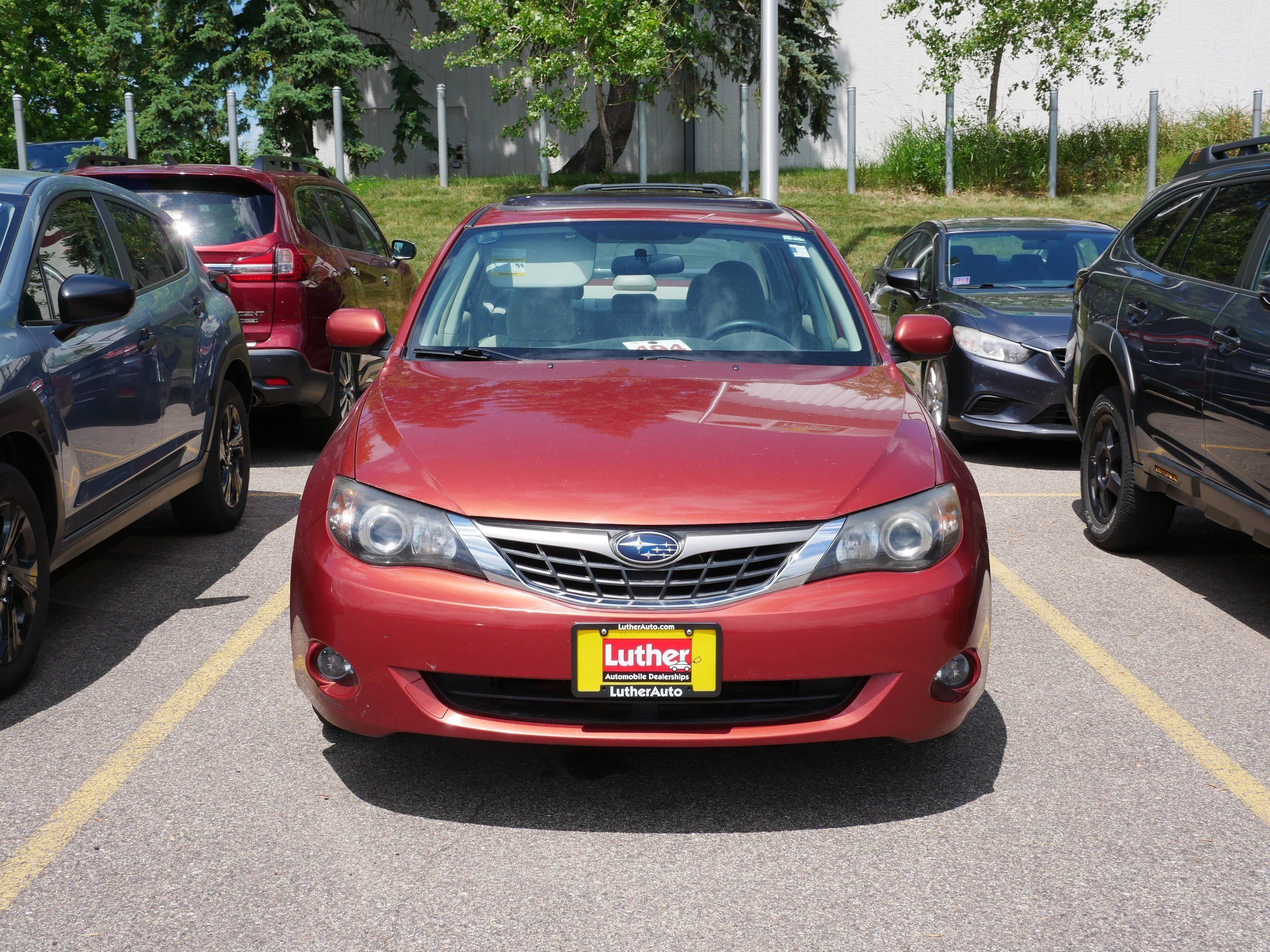 Used 2009 Paprika Red Pearl Subaru i w/Premium Pkg image 2