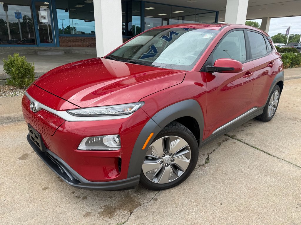 Used 2021 Hyundai Kona EV Limited with VIN KM8K33AG5MU133344 for sale in Manhattan, KS