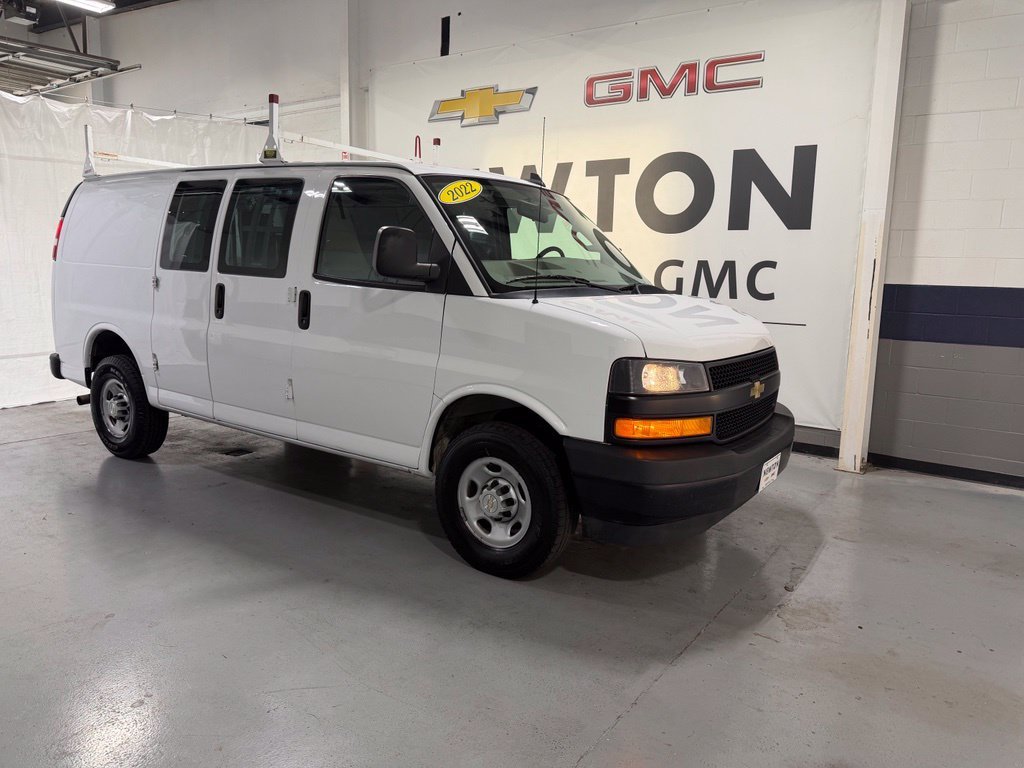 Used 2022 Chevrolet Express Cargo Work Van with VIN 1GCWGAFP8N1148902 for sale in Shelbyville, TN
