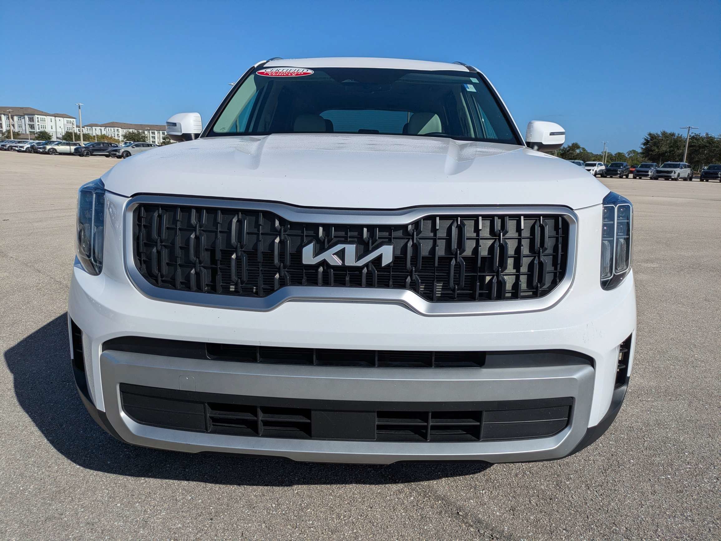 Certified Used 2024 Glacial White Pearl Kia EX image 9