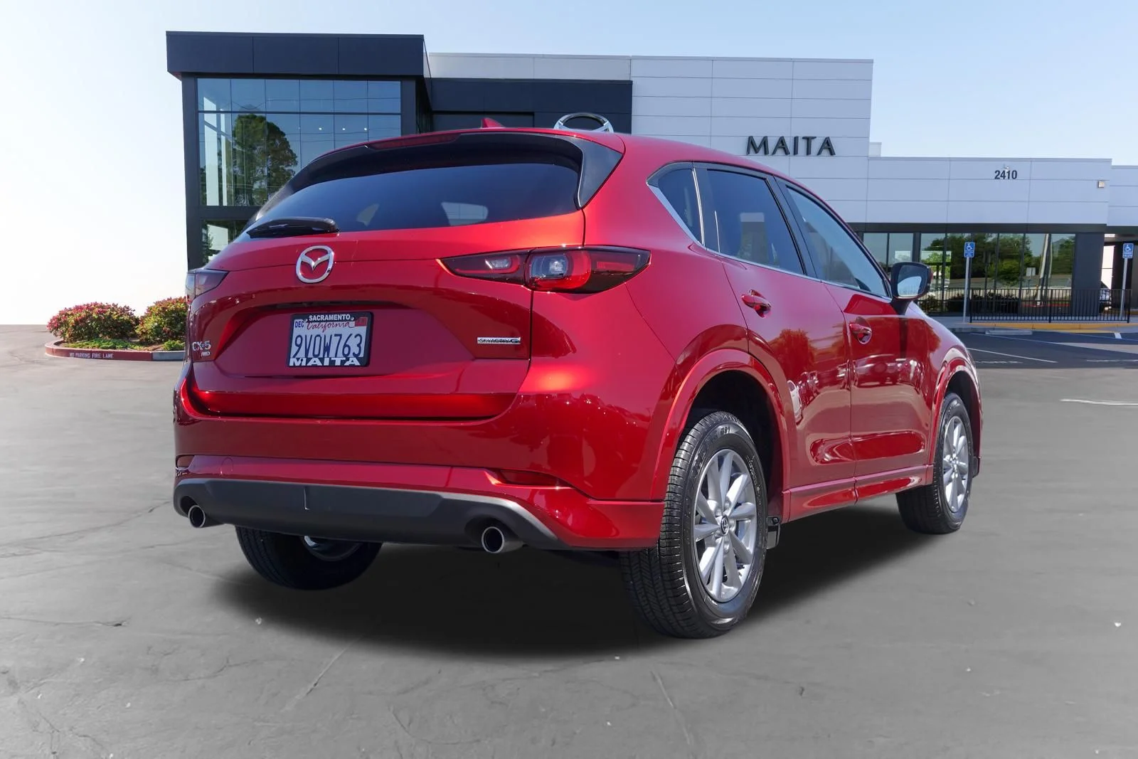 Certified Used 2025 Soul Red Crystal Metallic Mazda 2.5 S Preferred Package image 4
