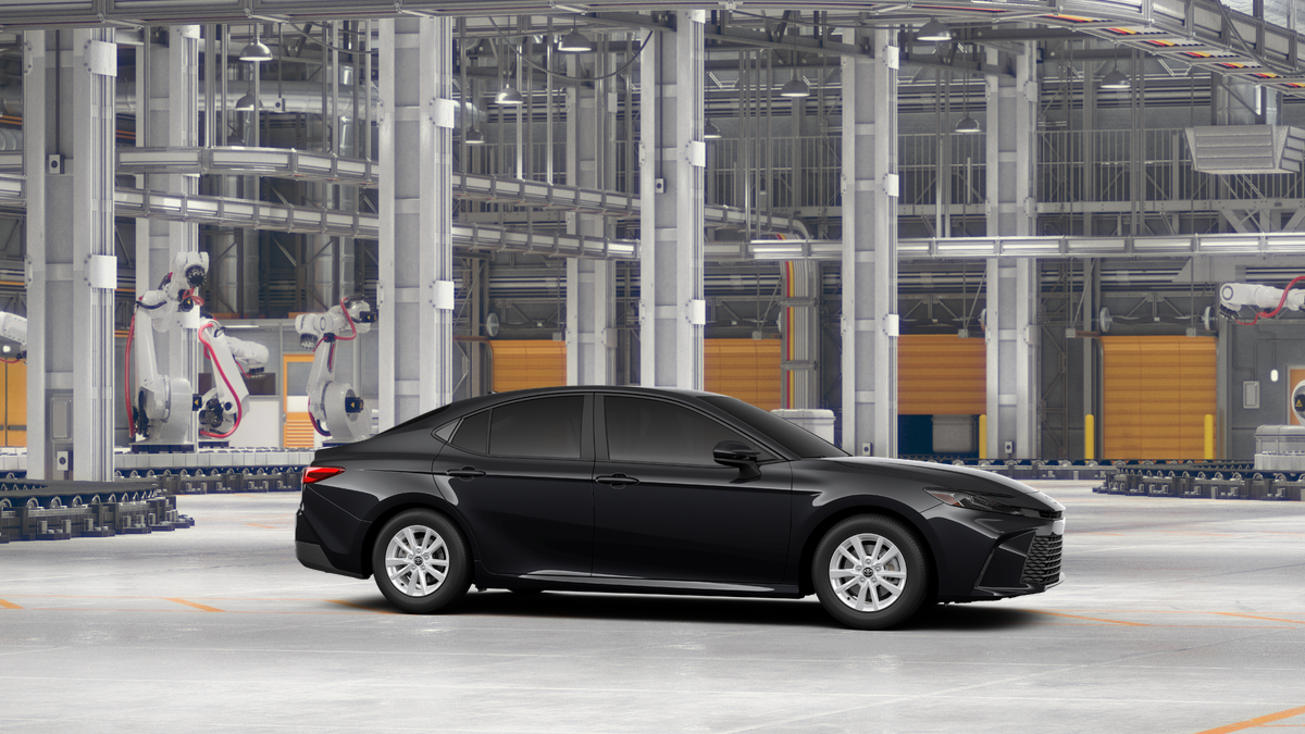 New 2027 Midnight Black Metallic Toyota LE image 13
