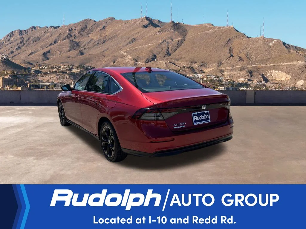 Certified Used 2024 Radiant Red Metallic Honda 1.5T EX image 3