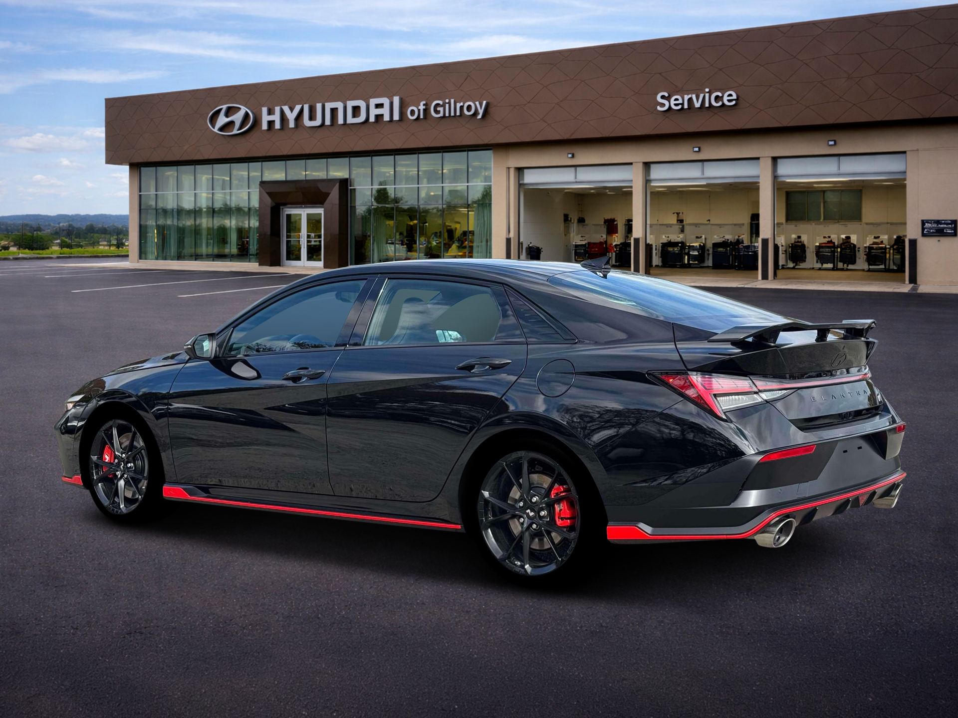 New 2026 Black Hyundai Sedan image 4