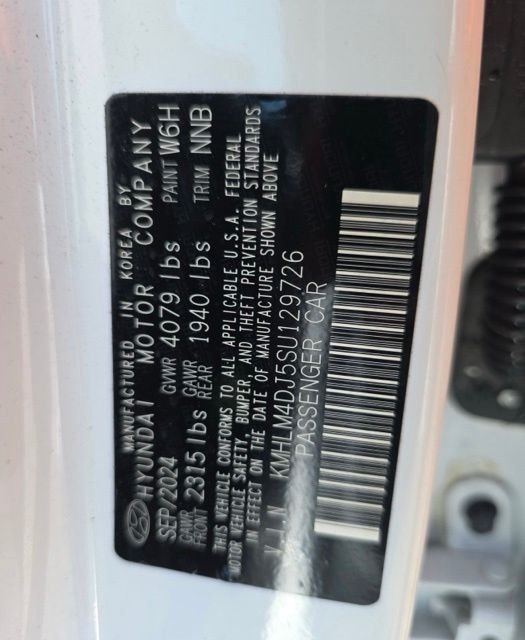 Certified Used 2025 White Hyundai Blue image 13