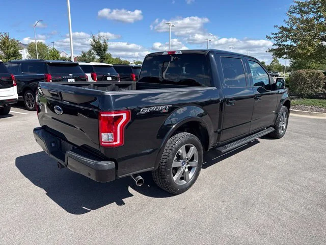 Used 2017 Shadow Black Ford XLT image 7
