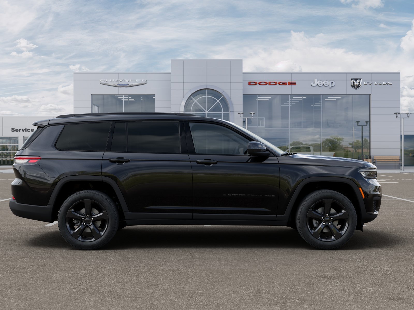 New 2025 Diamond Black Crystal Pearl-Coat Exterior Paint Jeep Altitude X image 46